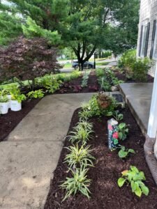 natural stone edged