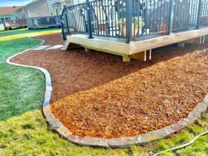 natural stone edged