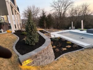 natural stone edged
