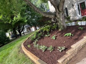 natural stone edged